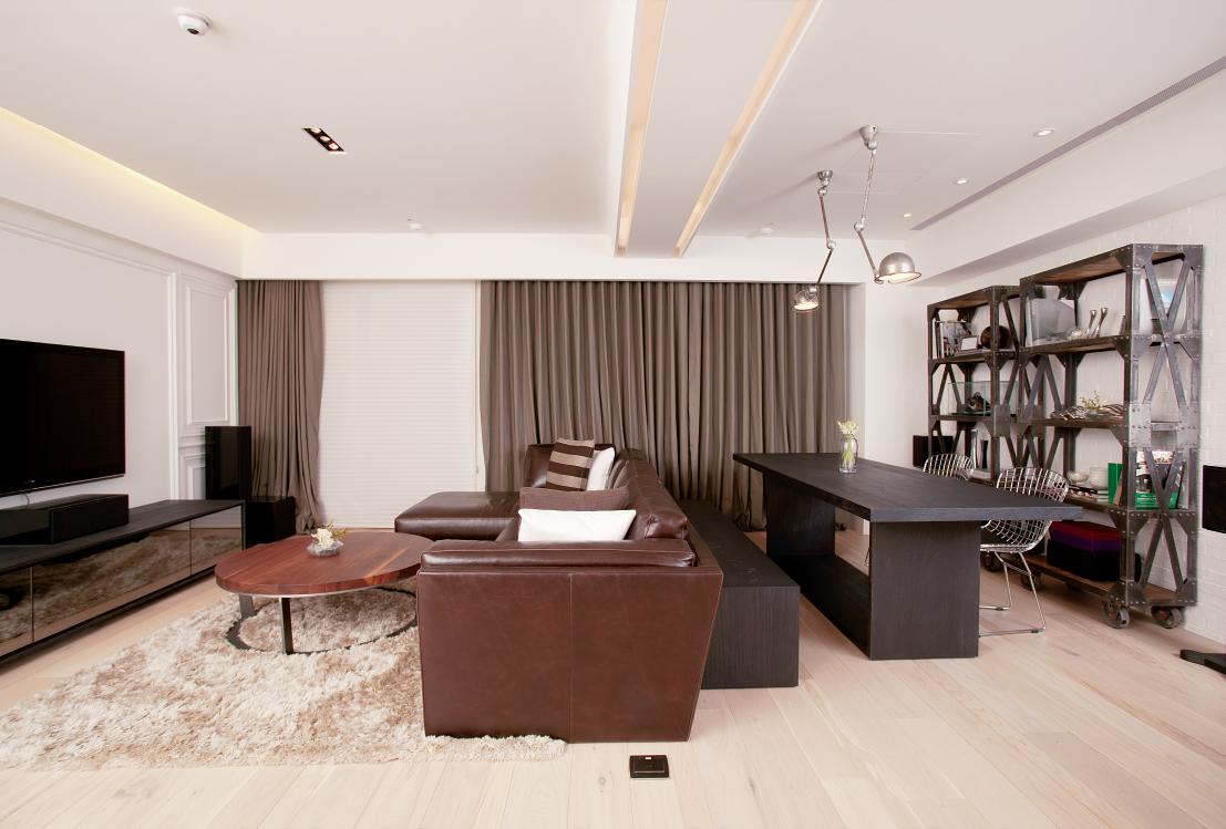 高以翔獨居的空間30坪大，問為何沒有將空間走普遍男性