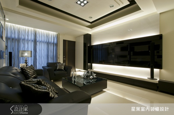 喜歡現代風格的人,一定不會錯過黑、白兩色的運用,以