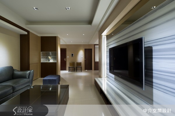 現代風格的居家空間，總能給人一種沉穩大器的安心氛圍