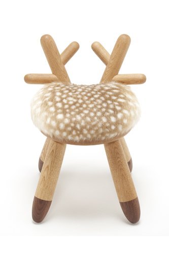 你家裡怎麼有斑比?還可以坐?讓小編看到很驚呼的小路