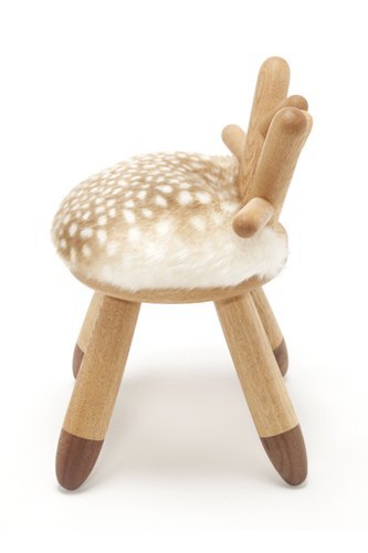 你家裡怎麼有斑比？還可以坐？讓小編看到很驚呼的小路