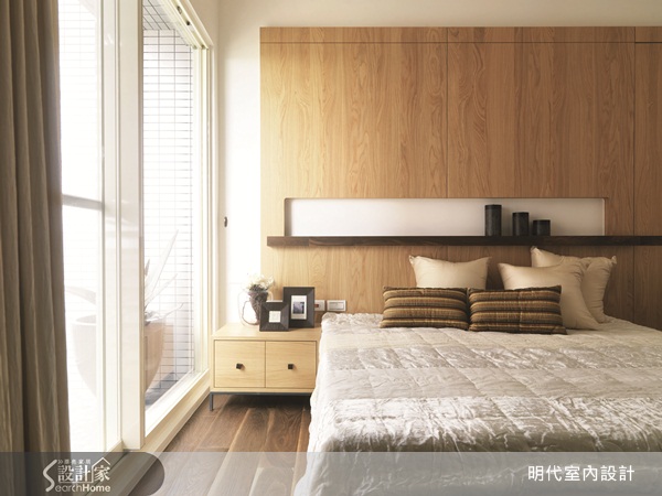 位於中壢的新成屋,在預售時期就已規劃,明代室內設計