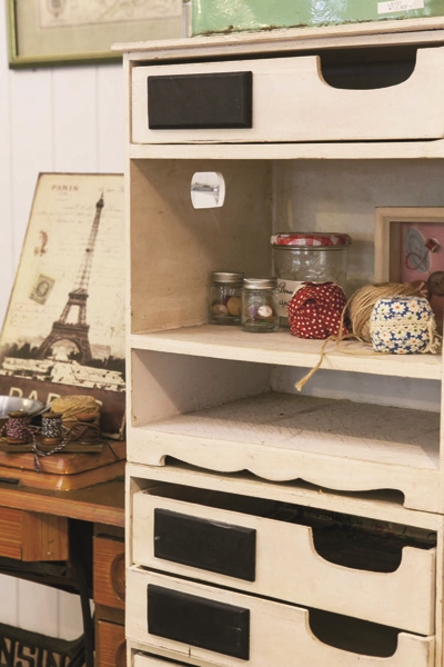 想要讓居家傳遞出鄉村味,就是要靠著各種搭配和陳列手