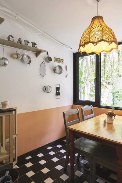 想要讓居家傳遞出鄉村味,就是要靠著各種搭配和陳列手