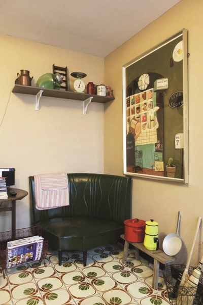 想要讓居家傳遞出鄉村味,就是要靠著各種搭配和陳列手