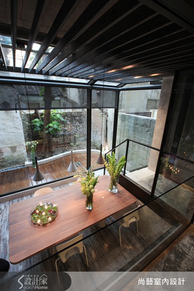 走進台北市的舊房子街區，倏然吸引住所有流動路人眼光