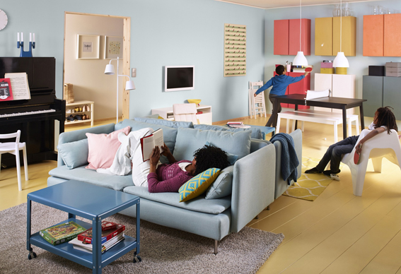 2014年的IKEA新型錄，今年以”就愛在一起”為主軸，IK