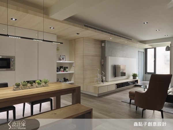 蟲點子創意設計主持設計師鄭明輝,運用獨到的線條紋理