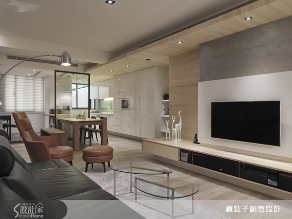 蟲點子創意設計主持設計師鄭明輝,運用獨到的線條紋理