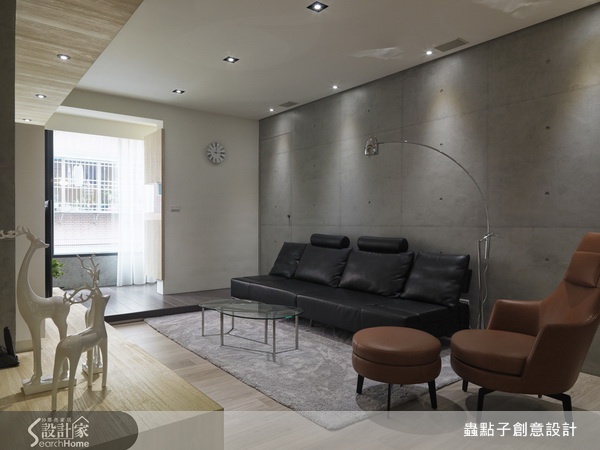 蟲點子創意設計主持設計師鄭明輝,運用獨到的線條紋理