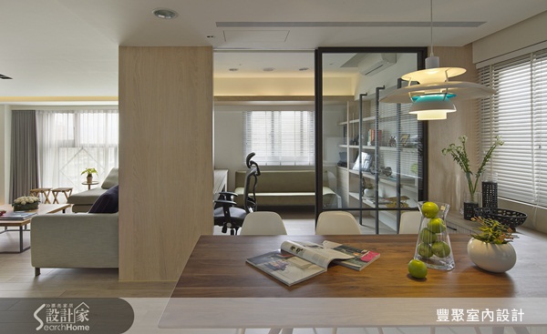 一個令人愉悅舒適的空間設計，除了適當的格局配置，流