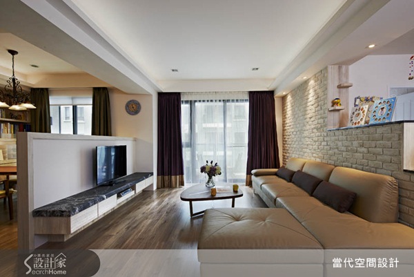 屋主期望擁有北歐風情的休閒居家,同時期望自由美好的