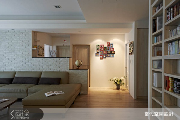 屋主期望擁有北歐風情的休閒居家,同時期望自由美好的