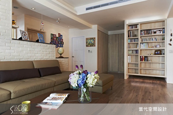 屋主期望擁有北歐風情的休閒居家,同時期望自由美好的