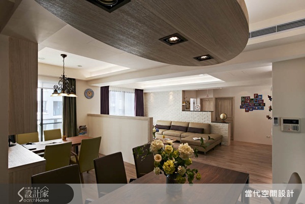 屋主期望擁有北歐風情的休閒居家,同時期望自由美好的