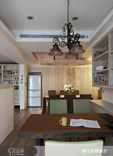 屋主期望擁有北歐風情的休閒居家,同時期望自由美好的