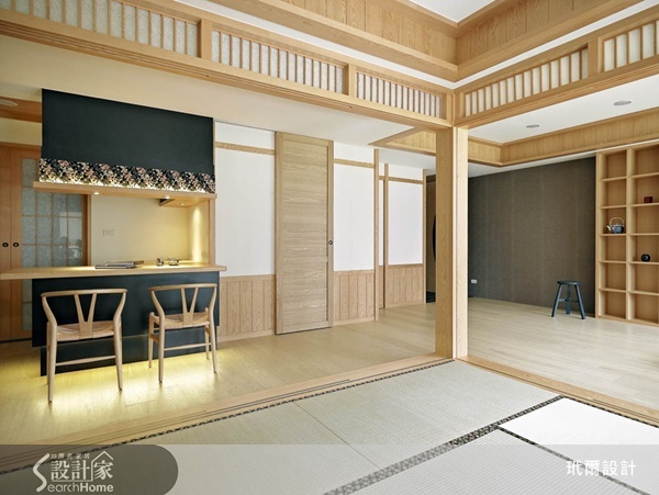 單純的空間機能，素雅清新的和風美感，屋主追求的是正