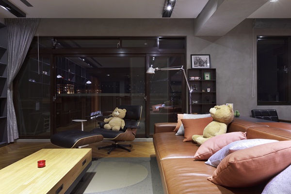 想要一早醒來就能聞到濃濃咖啡香,有小吧台可以料理美