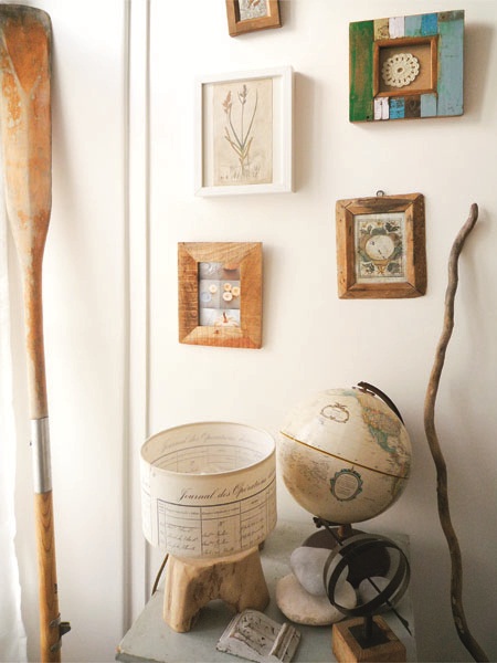 許多人喜歡鄉村風格，也喜歡蒐集雜貨，讓空間更有人文