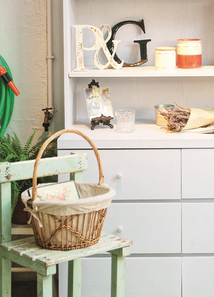 鄉村風格的雜貨佈置，該如何實踐才會充滿生活溫馨感卻