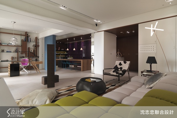 空間在需與實、獨立與開放之間需要有靈活的變換與組織