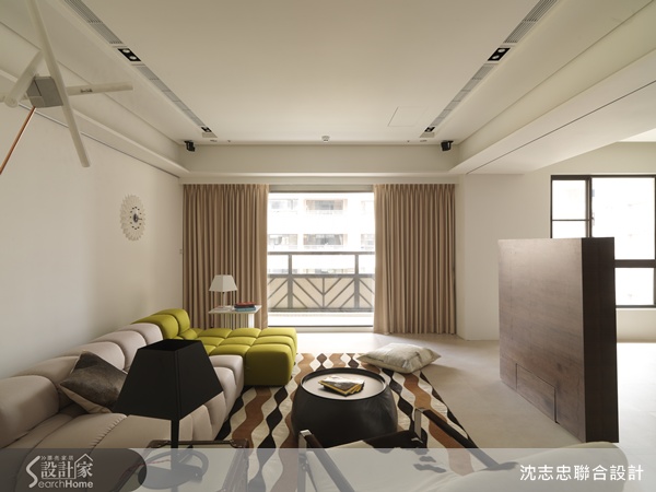 空間在需與實、獨立與開放之間需要有靈活的變換與組織