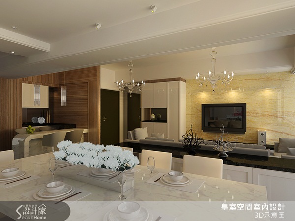 淺色調的空間向來有放大視覺效果及讓人感覺明亮舒服的