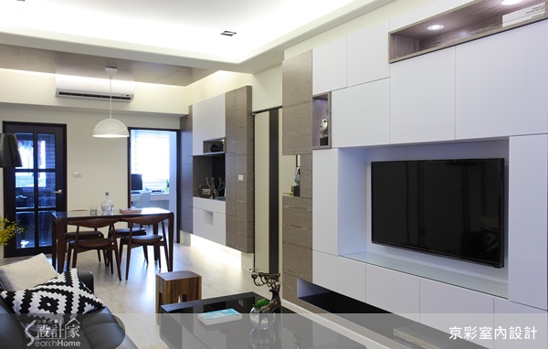 對於喜歡北歐風或者人文質感休閒風格的屋主而言，有時