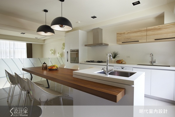 隨使用習慣變遷,中島吧台愈來愈受到歡迎,無論是「獨