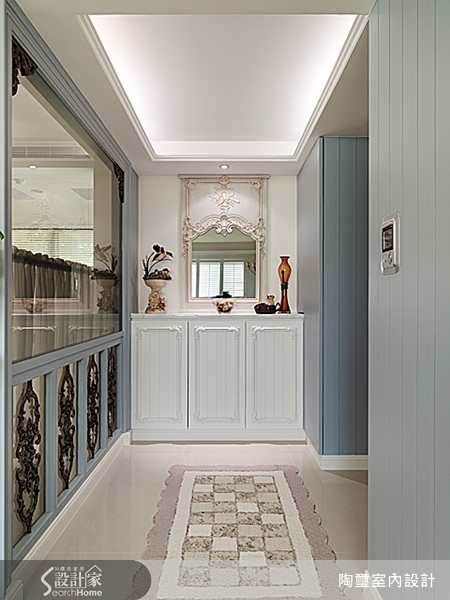 線板、百葉窗是鄉村風不能缺少的兩大重點元素,直覺想