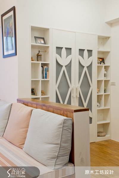 屋主買下位於新北市的中古屋之後，因為非常喜歡原木工