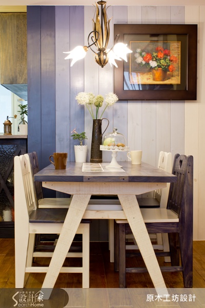 屋主買下位於新北市的中古屋之後，因為非常喜歡原木工
