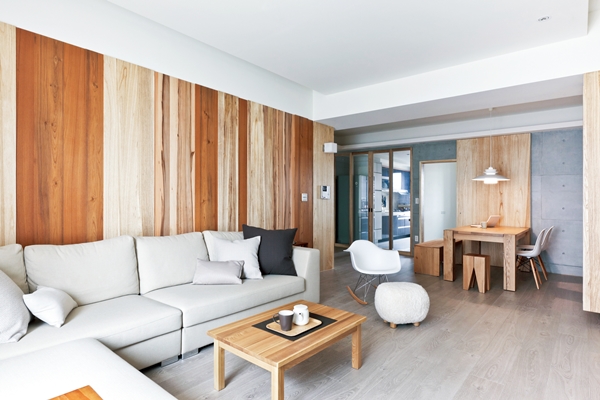 北歐居家設計多半簡潔俐落，天花板多採用裸露或是平頂