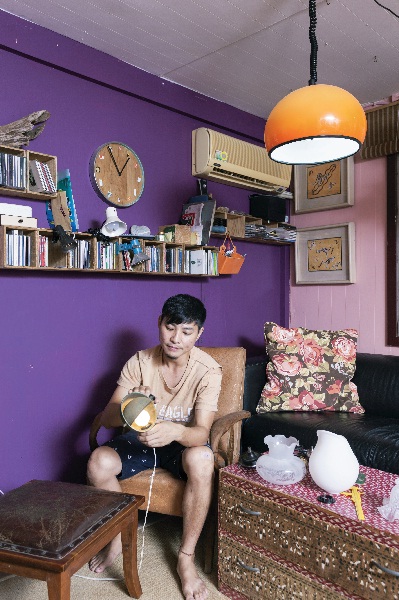 採訪這天，與司機花了一點時間找尋地址，好不容易到了