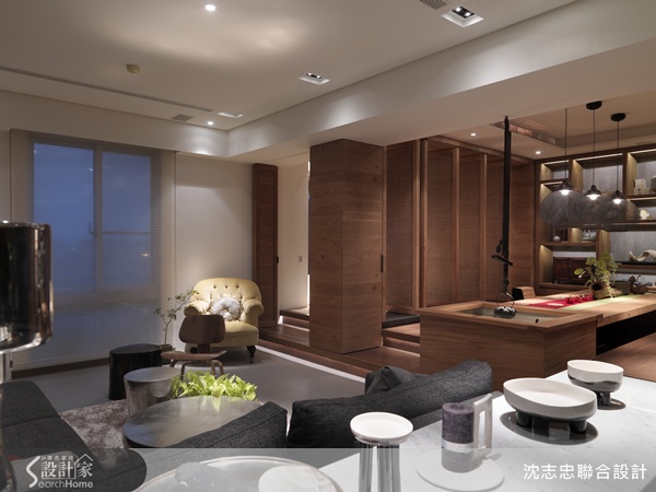 50坪的寬敞居家空間,除了是消磨生活光景的日常場所,