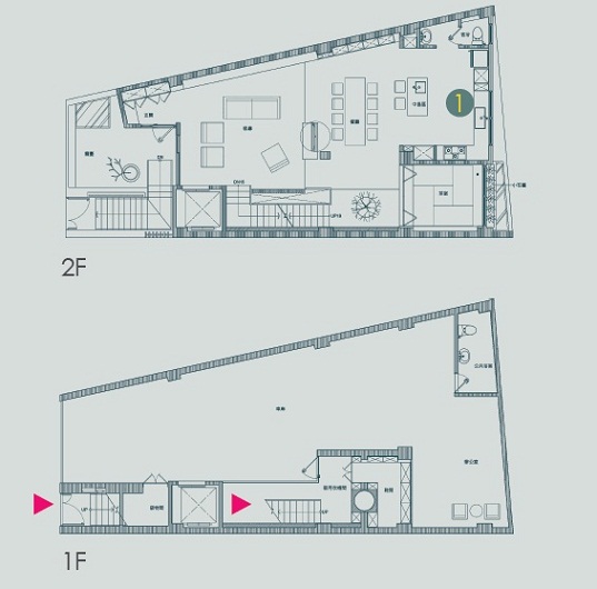 光線就像是空間的維他命，只要注入了光線的空間馬上就