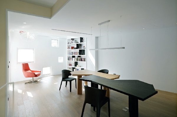 光線就像是空間的維他命，只要注入了光線的空間馬上就