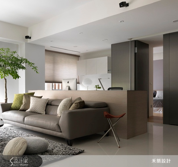 屋主隔了四年再次裝修,禾築國際設計除了重整格局動線