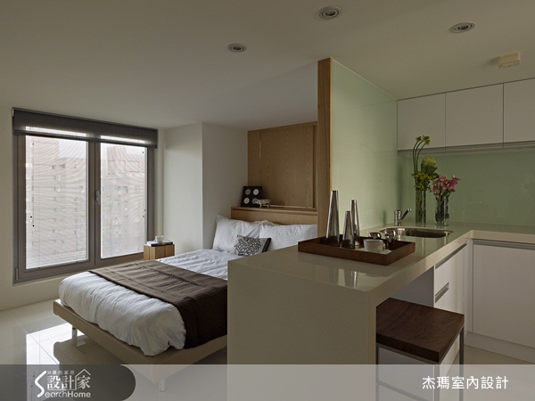 因為坪數小,所以在格局配置和動線規劃上都必須要考慮