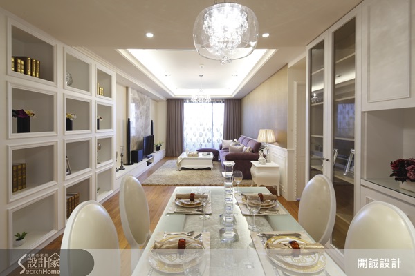 不讓空間被劃分得零零碎碎，設計師以開放式手法整合客