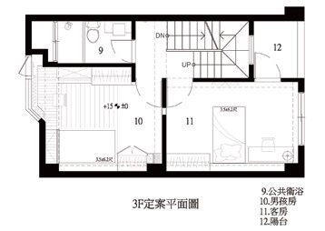 這是一間擁有五層樓的獨棟新成屋。一樓本身就有挑高，