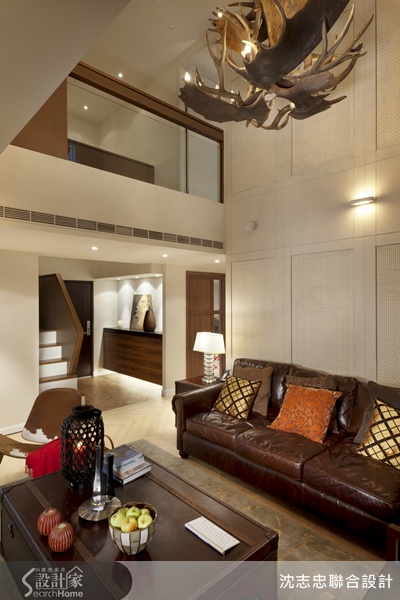 開放式設計為居家空間帶來寬闊大器感,無隔間、無門的