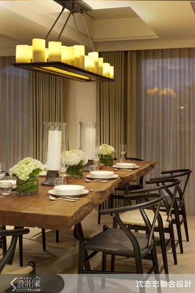 開放式設計為居家空間帶來寬闊大器感,無隔間、無門的