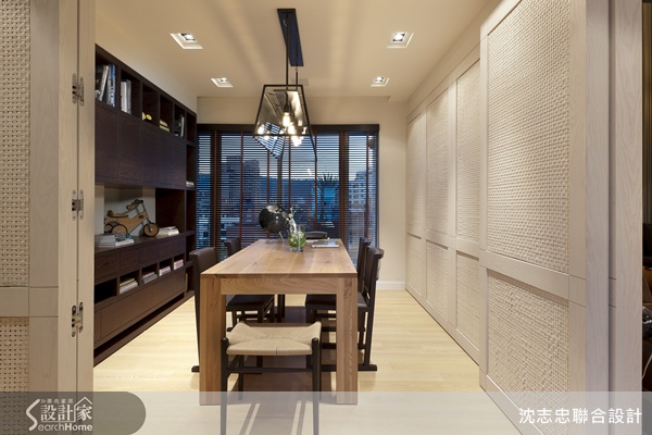 開放式設計為居家空間帶來寬闊大器感,無隔間、無門的