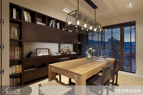 開放式設計為居家空間帶來寬闊大器感,無隔間、無門的