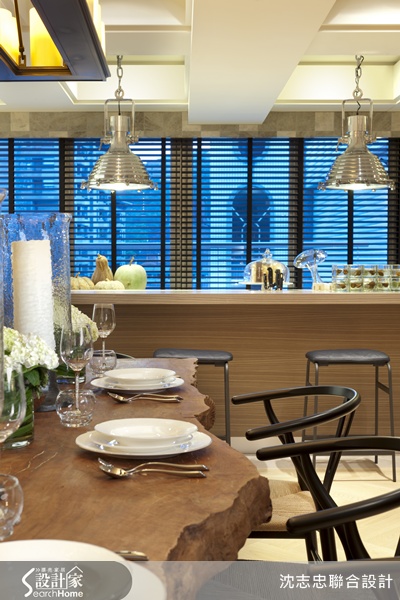 開放式設計為居家空間帶來寬闊大器感,無隔間、無門的