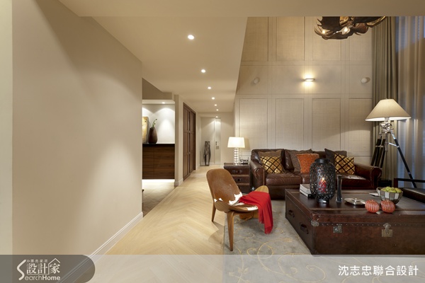 開放式設計為居家空間帶來寬闊大器感,無隔間、無門的
