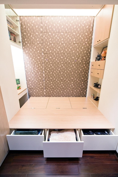 書房或者工作區的設計,同樣必須依照使用需求以及收納