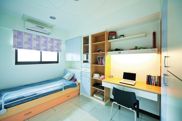 書房或者工作區的設計,同樣必須依照使用需求以及收納