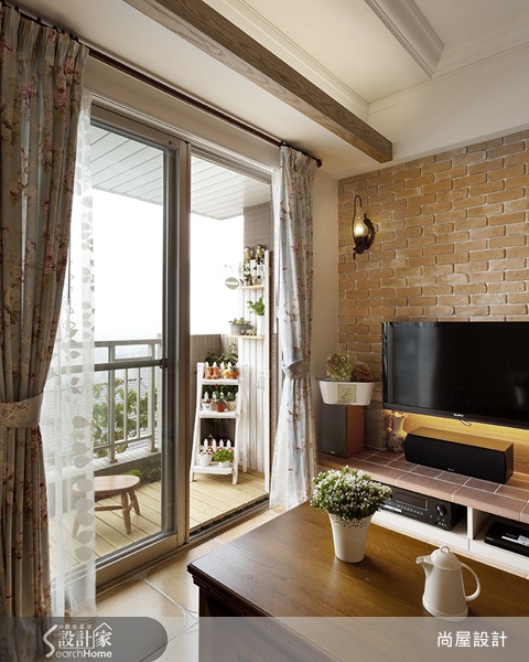 喜愛鄉村風的你,又不希望整個居家都走鄉村風路線,家